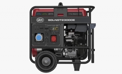 موتور برق SKN SGLNGT23000E تکفاز سه فاز سه گانه سوز 17KW خروجی ATS