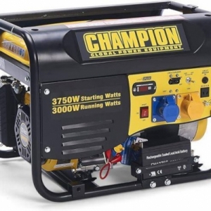 موتور برق چمپیون حداکثر 3800 وات champion  (4000 وات) برند انگلیسی - سوئدی 3000 وات پیوسته مدل   CPG400E1