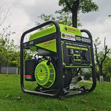 موتور برق انجیکا 4000 وات مدل ENGIKA EG-5000i هندلی نمایشگر دیجیتال مجهز به کلید ECO خروجی USB دارای پورت پارالل PARALLEL