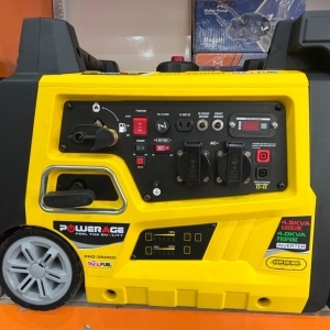 موتور برق دوگانه سوز بنزینی و گازی پاوریج POWERAGE سایلنت  قدرت 3500 وات سیم پیچ مسی