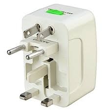 آداپتور برق همه کاره adaptor all in 1 دارای انواع مبدل ورودی و خروجی