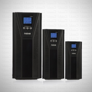 یو پی اس فاران UPS FARAN TITAN 1 KVA ON LINE مدل تیتان 1 کا وا   1000 ولت امپر آنلاین  باطری بیرونی external