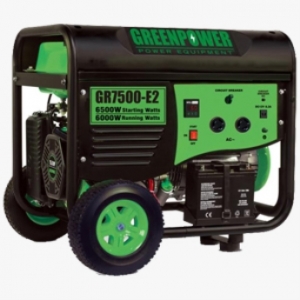 موتور برق  ژنراتور برق بنزینی گرین پاور GREEN POWER  GR11800 - E2T با قدرت 9500 وات ماکزیمم  و 8500 وات مفید استارتی تکفاز و 3 فاز 