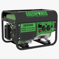 موتور برق power generator گرین پاور  GREEN POWER  GR3500  هندلی / دستی با قدرت 2500 وات کیفیت عالی