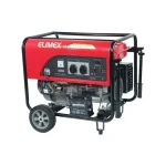 موتور برق بنزینی تکفاز استارتی الیماکس ELIMEX مدل EL7600EXE با ظرفیت 5.5 کیلووات