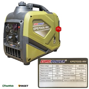 SKN 8500E موتور برق 8/5 کیلووات بنزینی تکفاز چرخ دار هندلی