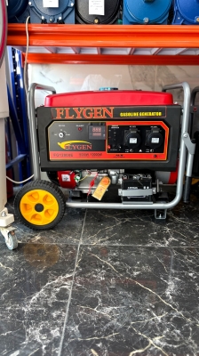 SKN 8500E موتور برق 8/5 کیلووات بنزینی تکفاز چرخ دار هندلی