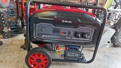SKN 8500E موتور برق 8/5 کیلووات بنزینی تکفاز چرخ دار هندلی