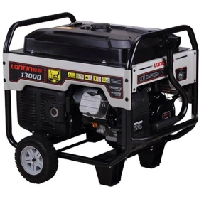 280x280 موتور برق لانسین سفید Loncin 5.5kw بنزینی تکفاز 5 کیلووات مدل LC6500D-S white - Image 1