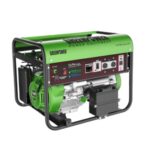 موتور برق گاز سوز گرین پاور مدل cc7000-NG/LPG green power استارت الکتریکی دارای قدرت 5500 وات ماکزیمم و 5000 وات مفید