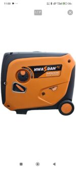موتور برق هواسدان H4500iE سایلنت اینورتری HWASDAN بنزینی تکفاز 3.8 کیلووات حداکثر و 3.5 کیلووات ثابت