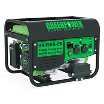 4500ES موتور برق بنزینی گرین پاور GREENPOWER مدل GR4500-ES توان حداکثر 3500 وات - Image 1