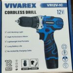 دریل پیچ گوشتی شارژی ویوارکس 12ولت VIVAREX ولت